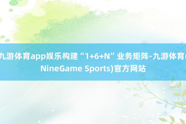 九游体育app娱乐构建“1+6+N”业务矩阵-九游体育(NineGame Sports)官方网站