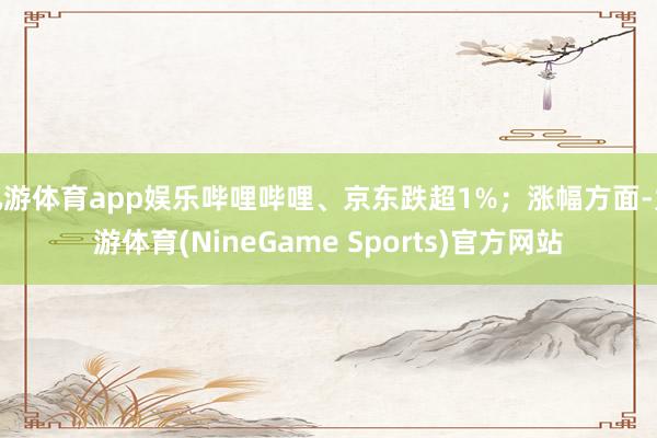 九游体育app娱乐哔哩哔哩、京东跌超1%；涨幅方面-九游体育(NineGame Sports)官方网站